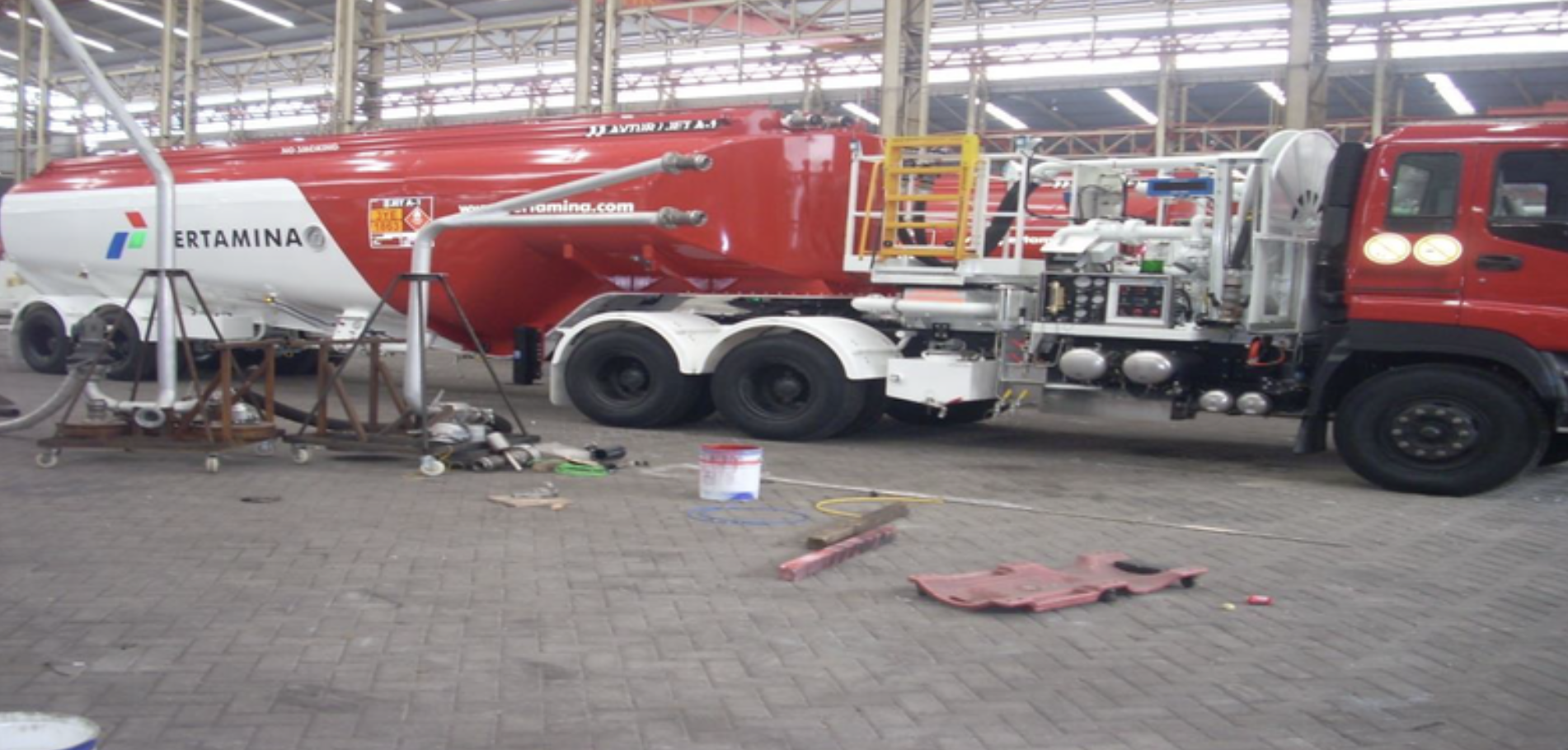 Shipment truck tangki 40 KL PT. Meco Inoxprima Sidoarjo